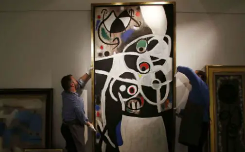 Les œuvres de Miró mises aux enchères pour les réfugiés